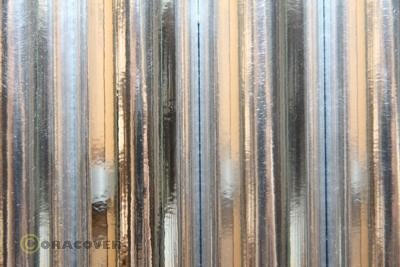 Oratrim chrome. 11,5 cm x 2 m.