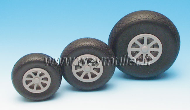 Roues Robart ø 70 mm. 1 paire 
