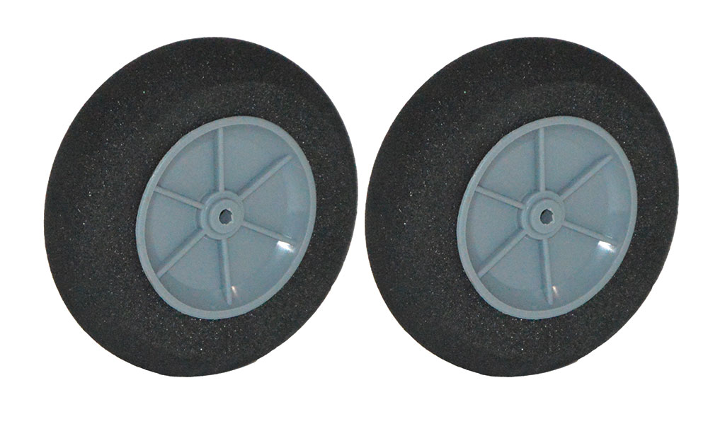 Roues mousse ø 45 mm. 2 pièces