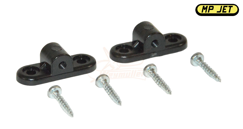 Support nylon M6. 2 pièces