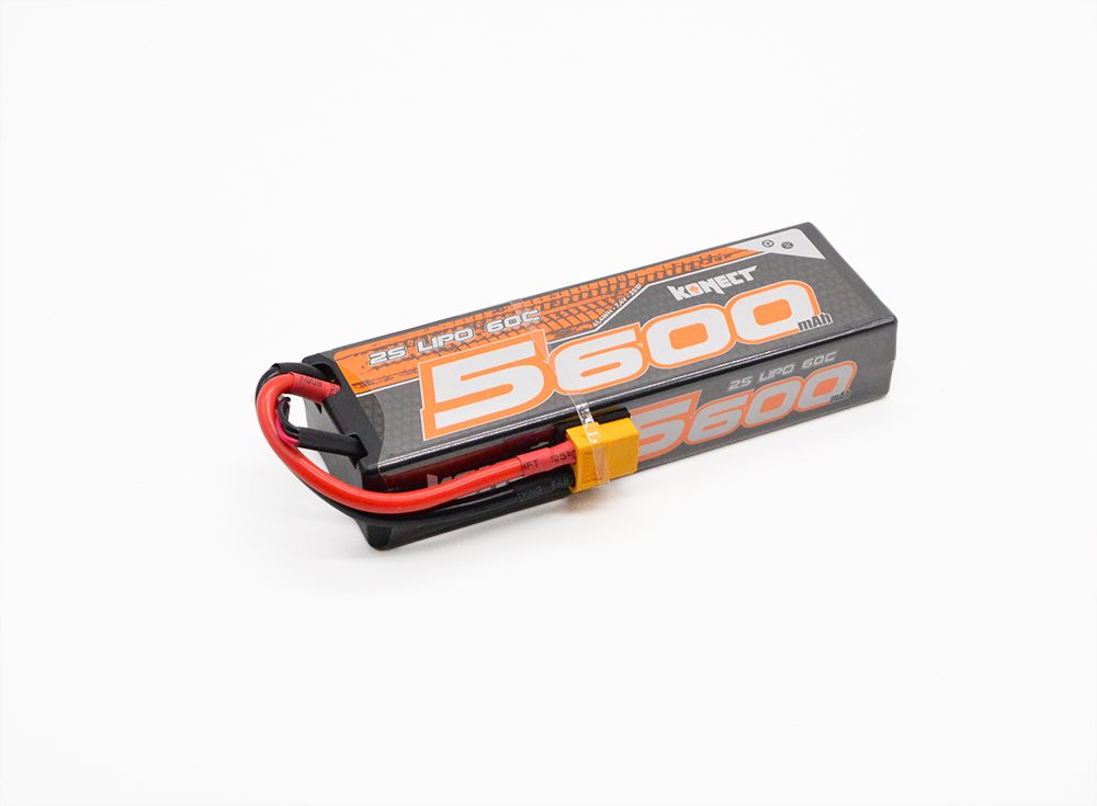 Pack accus 2 éléments 7,4V 5600mA 60C XT60