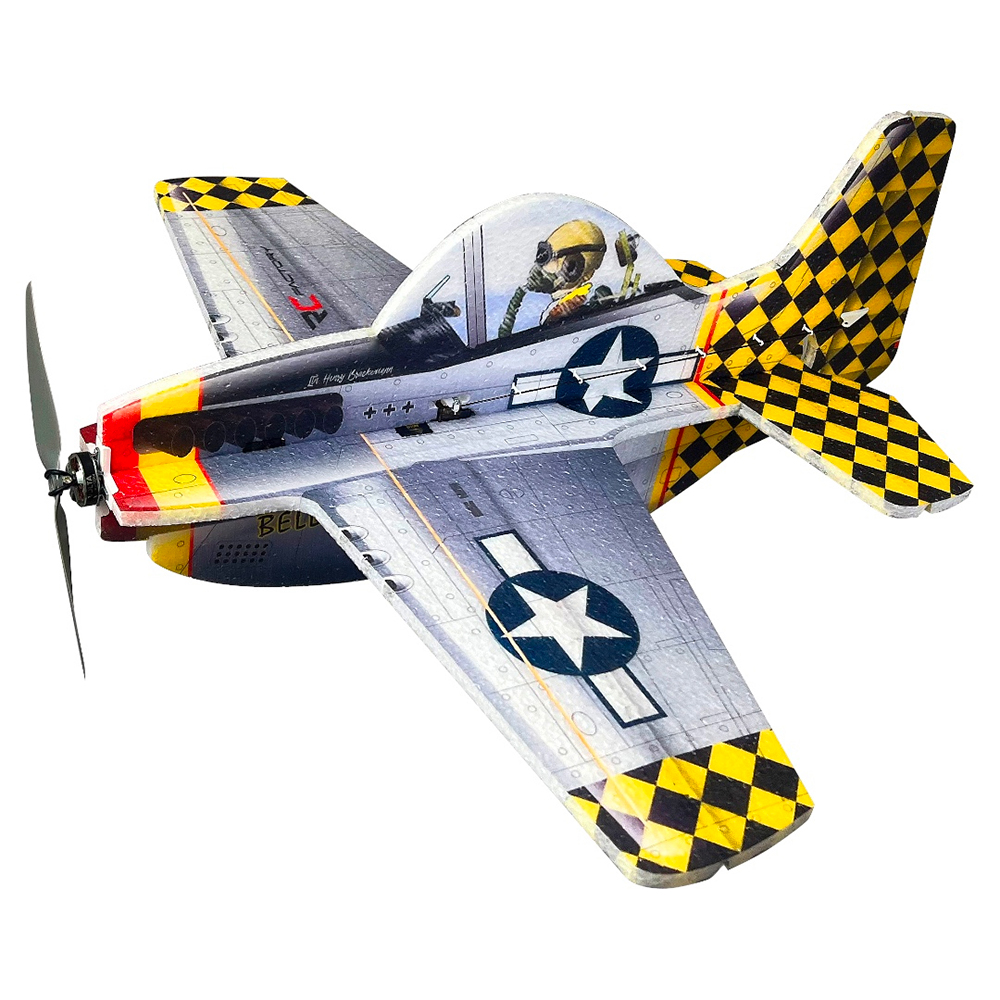 Cartoon Warbirds Mustang P-51 64,5cm