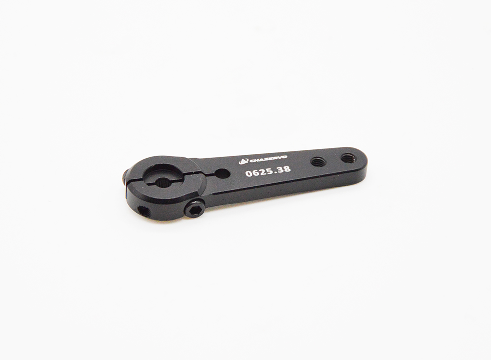 Palonnier de servo alu 25T ø6x38mm. 1 pièce
