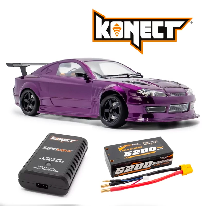 OVER-D10 drift 1/10ème RTR version PACK