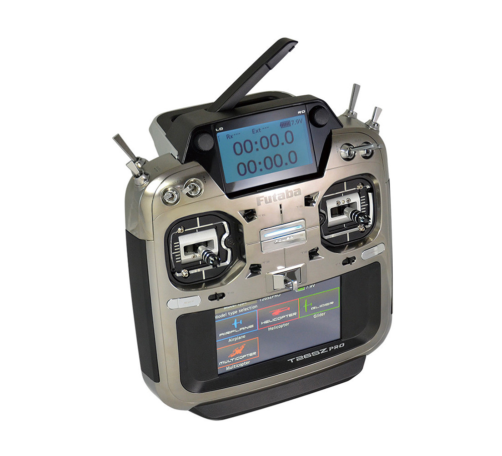Radio Futaba T26SZ PRO + recepteur R7208SB. Mode 2