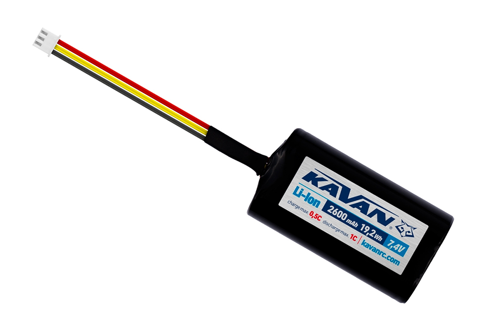 Accu Li-Ion Tx 7,4V 2600mAh Kavan