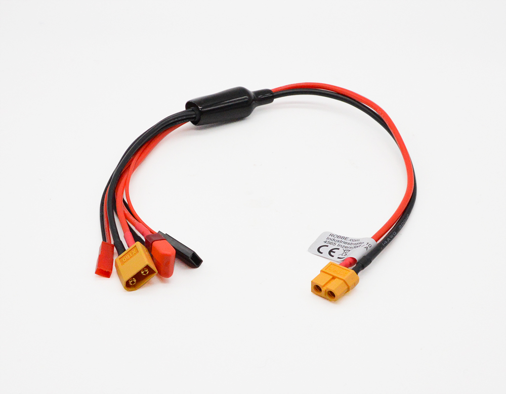 Cordon de charge Mutiple avec prise XT60 femelle