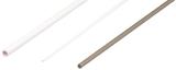 Gaine en plastique transparente. ø ext 3 mm, longueur 1 m. 1 pièce