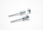 Axes de roue ø 3,2 x 32 mm. 2 pièces