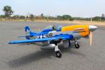P-51D \'\'Obsession\'\' 35cc ARF avec train rentrant électrique 1,80m
